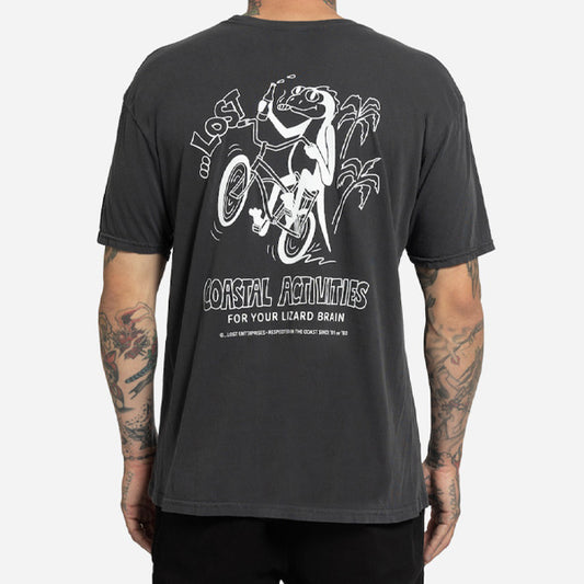 Coastal Activities Vintage Dye Vintage Black T-shirt