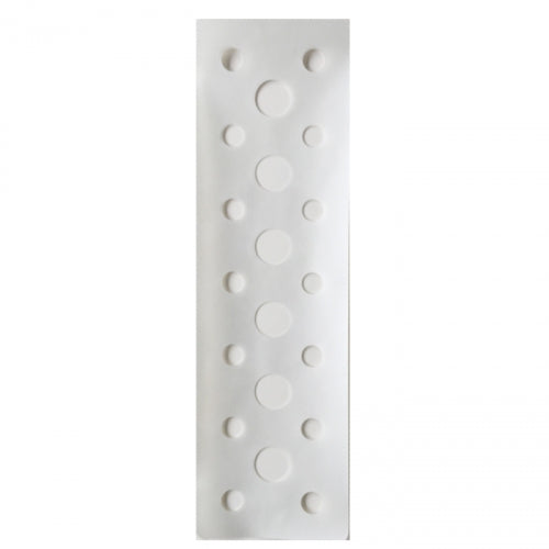 『CRYSTAL GRIP 3.0』 BLACK HOLE (with holes) / For shortboards, pack of 8