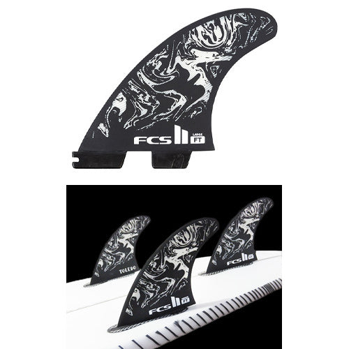 FT-PC / AirCore / TRI fin [FILIPE TOLEDO] 黑色/白色 / M 码