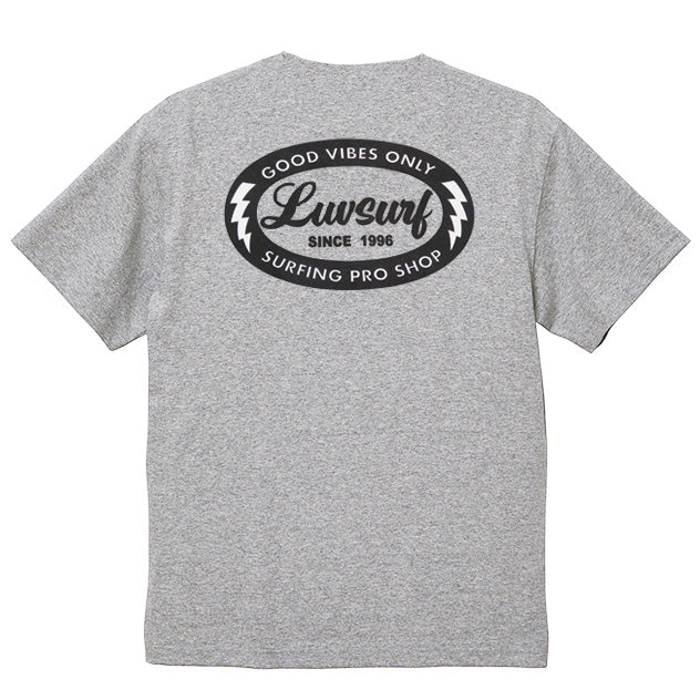 Original T-shirt [GOOD VIBES] Heather gray / Size L
