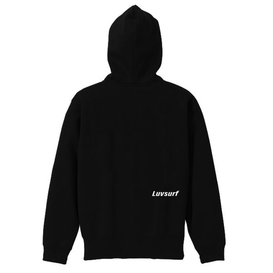 10oz Sweat Full-Zip Hoodie [High Brand] BLACK / Size S