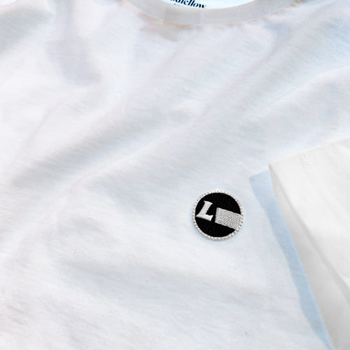 [Racing Icon] WHITE/ M size