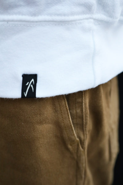 Pullover hoodie [MAYHEM BOLTS] WHITE