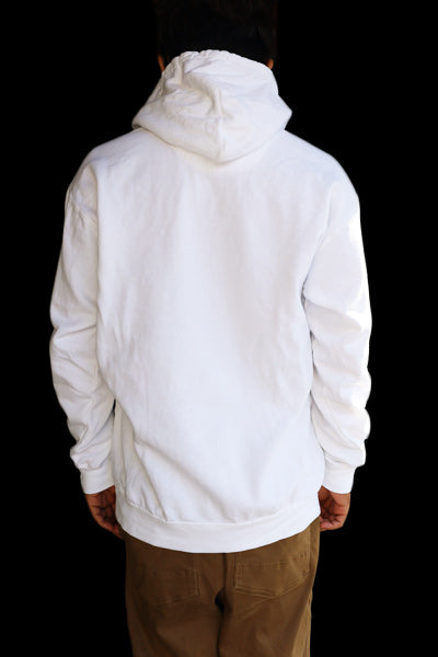 Pullover hoodie [MAYHEM BOLTS] WHITE