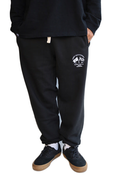 Regular Weight Sweatpants [FLAG] BLACK