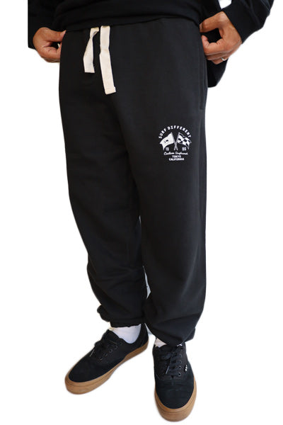 Regular Weight Sweatpants [FLAG] BLACK