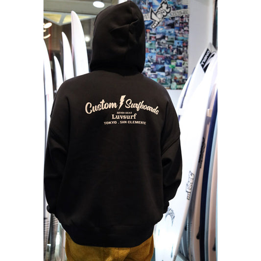 10oz Oversized Sweatshirt Pullover Hoodie [Custom Surfboards] (Fleece Lined)