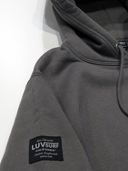 Original Sweat Pullover Hoodie (Fleece Lined) [GOOD VIBES] CEMENT