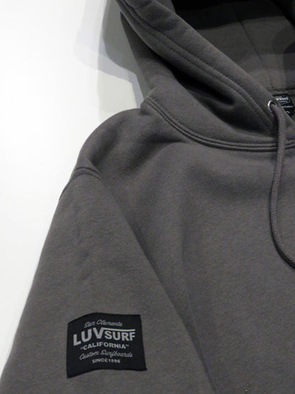 Original Sweat Pullover Hoodie (Fleece Lined) [GOOD VIBES] CEMENT