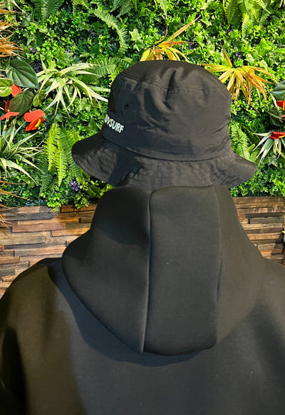 NYLON BUCKET HAT / BLACK