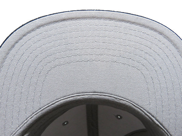 Cotton Twill Flat Visor Cap [Racing Icon] BLACK/CHARCOAL
