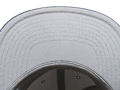 Cotton Twill Flat Visor Cap [Racing Icon] BLACK/CHARCOAL