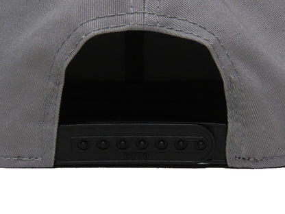 Cotton Twill Flat Visor Cap [Racing Icon] BLACK/CHARCOAL