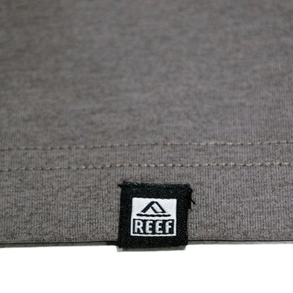 CENTER LOGO Hybrid Rashguard Long Sleeve T-Shirt / GREIGE Amphibious