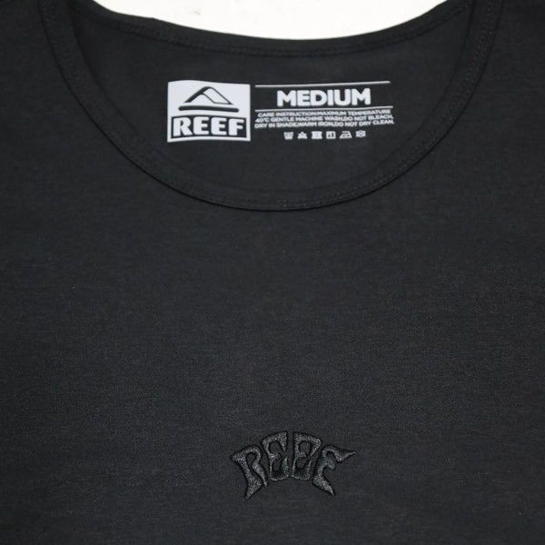 CENTER LOGO HYBRID RASH TANK / BLACK Amphibious