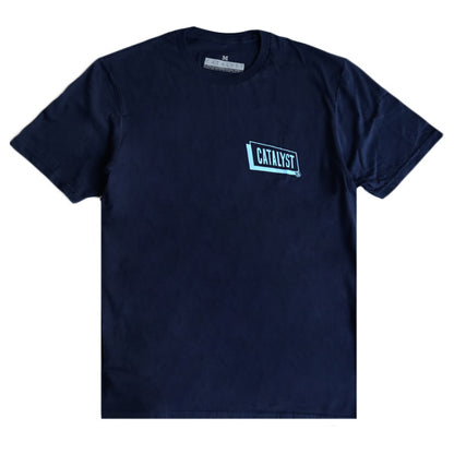 "CATALYST" T-shirt NAVY