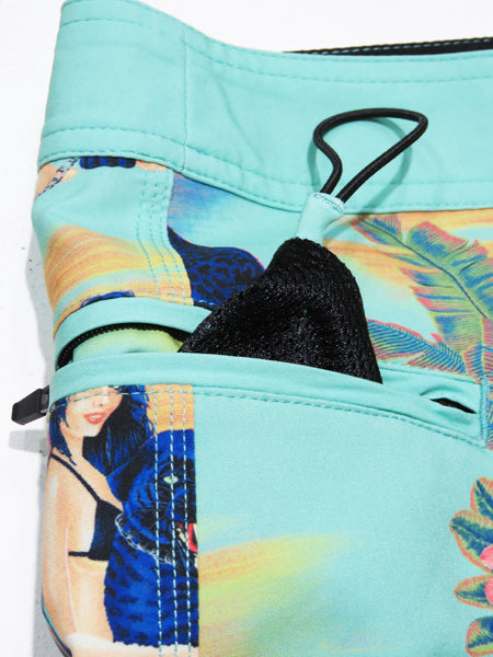 Bside Boardshort Mirage Turquoise 30 inch