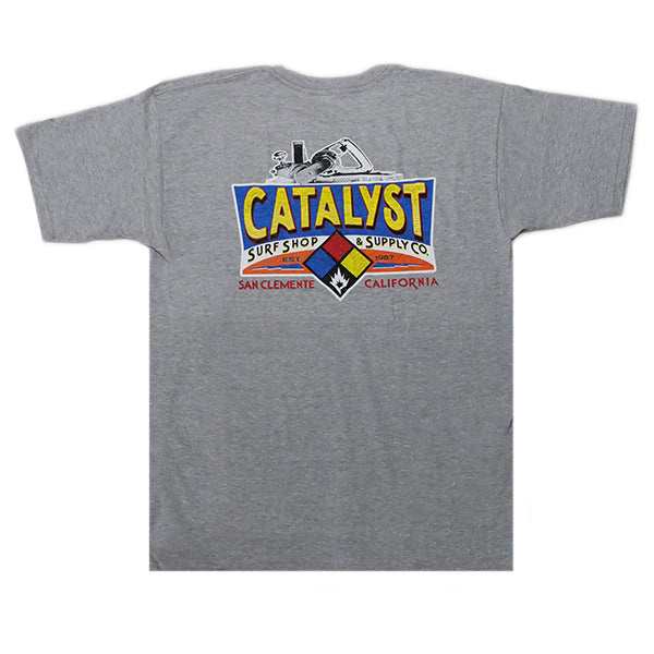『CATALYST』Tシャツ [BASHAMS] GREY