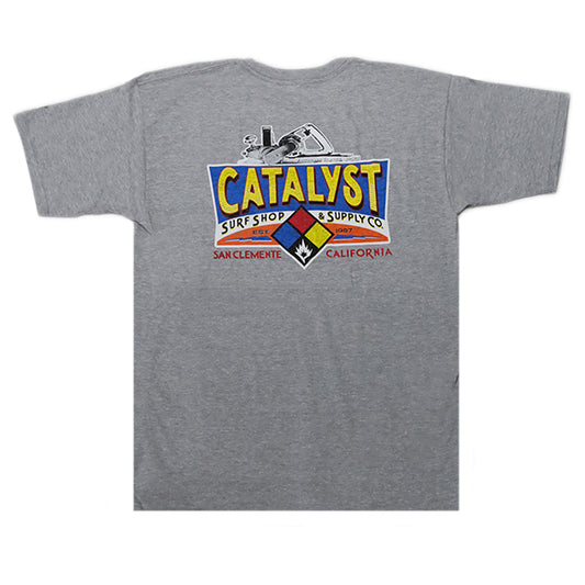 『CATALYST』Tシャツ [BASHAMS] GREY