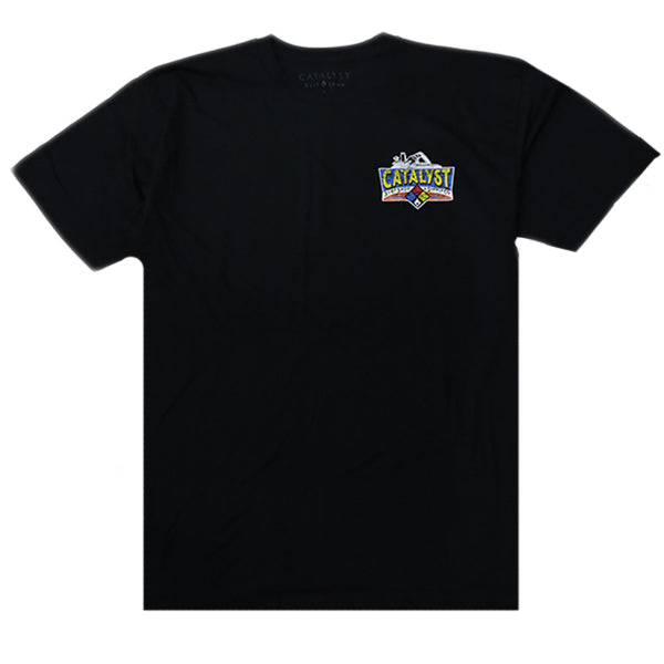『CATALYST』Tシャツ [BASHAMS] BLACK