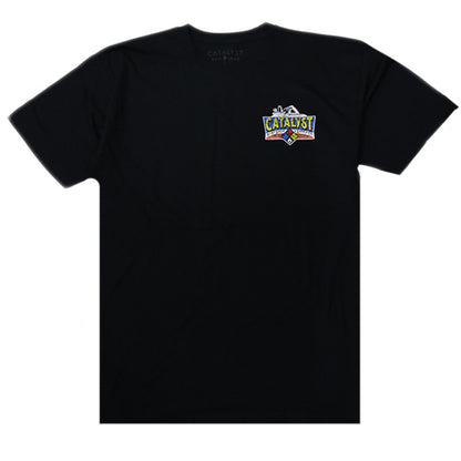 『CATALYST』Tシャツ [BASHAMS] BLACK