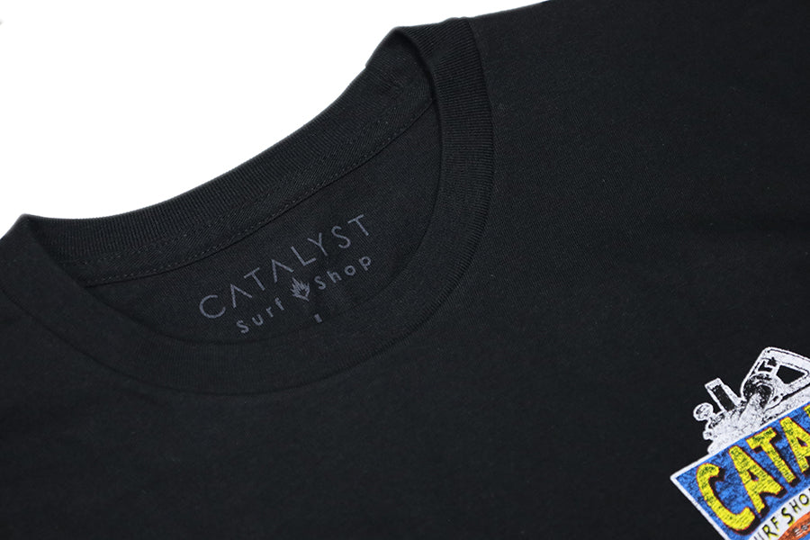 『CATALYST』Tシャツ [BASHAMS] BLACK