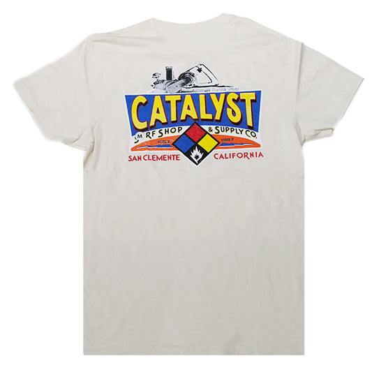 『CATALYST』Tシャツ [BASHAMS] IVORY