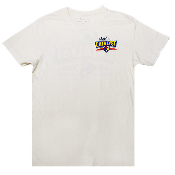 『CATALYST』Tシャツ [BASHAMS] IVORY
