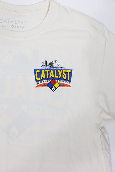 『CATALYST』Tシャツ [BASHAMS] IVORY