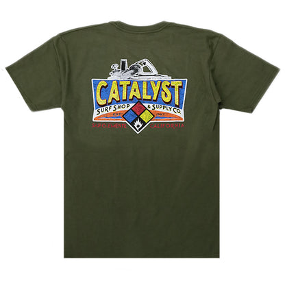 『CATALYST』Tシャツ [BASHAMS] Military