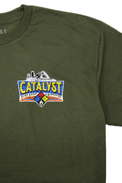 『CATALYST』Tシャツ [BASHAMS] Military