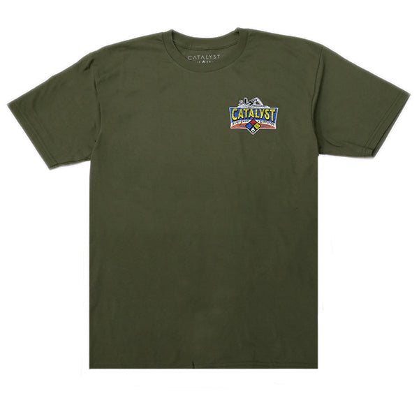『CATALYST』Tシャツ [BASHAMS] Military
