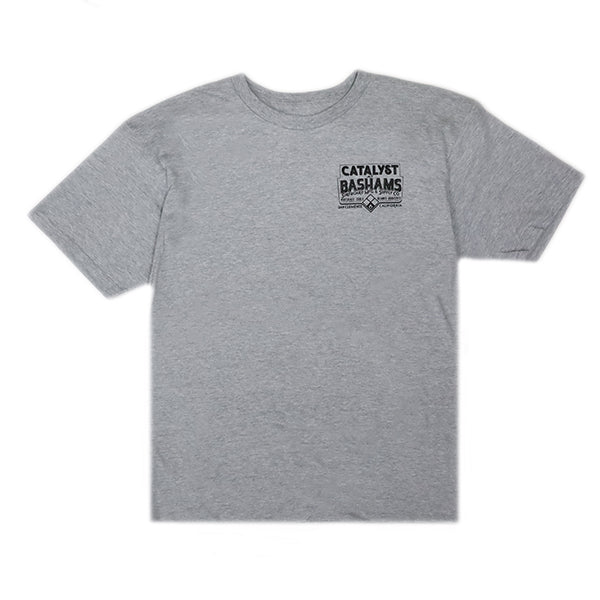 『CATALYST』Tシャツ [BASHAMS] GREY