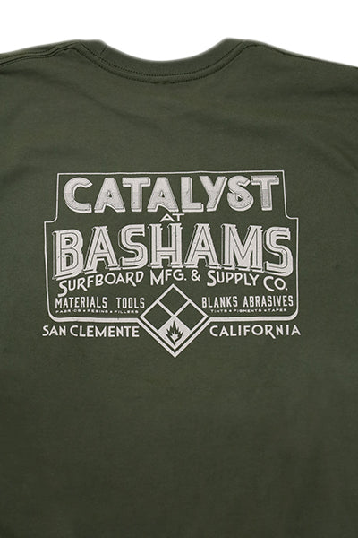 『CATALYST』Tシャツ [BASHAMS] Military