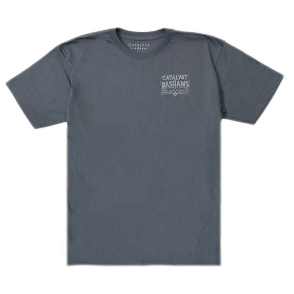 『CATALYST』Tシャツ [BASHAMS] Charcoal