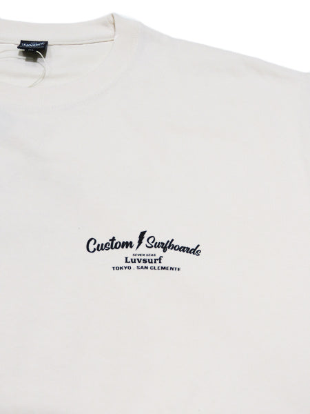 Original Big Silhouette T-shirt [Custom Surfboards] VINTAGE