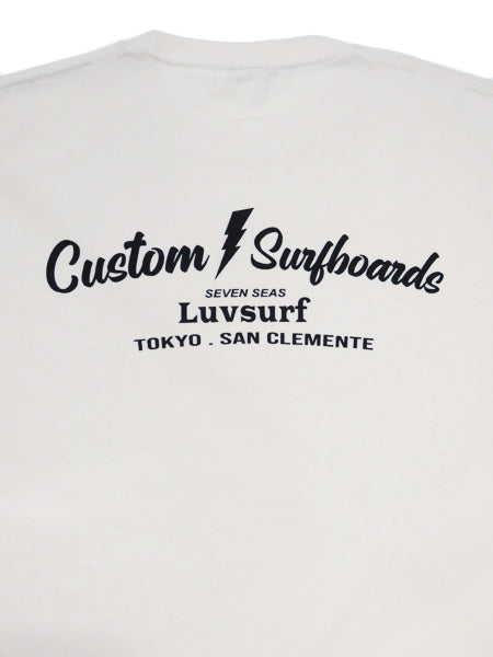 Original Big Silhouette T-shirt [Custom Surfboards] VINTAGE
