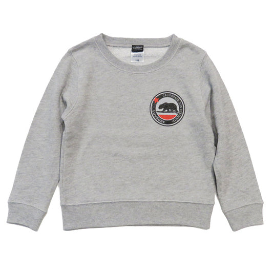 50% Off! Kids / Light Sweatshirt [Cali Bear] / H.GREY