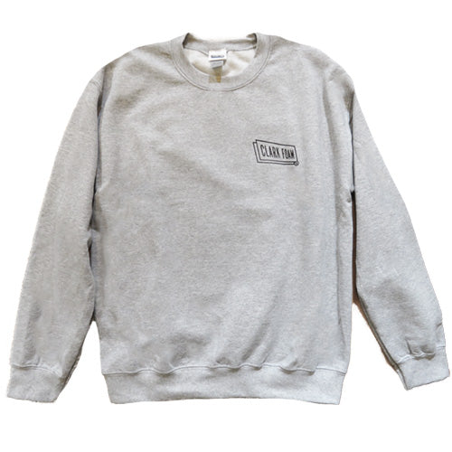 20% Off Sale! Crew Neck Sweatshirt (Fleece Lined) / Gray, Size M