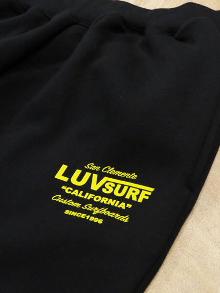 Sweat pants (fleece lining) [Affected] BLACK/YELLOW
