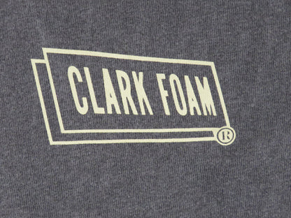 『CLARK FOAM』PIGMENT Long Sleeve T-Shirt / BLACK
