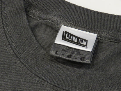 『CLARK FOAM』PIGMENT Long Sleeve T-Shirt / BLACK