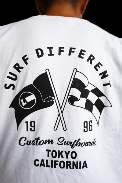 Original T-shirt [Checkers Flag] White / Size S