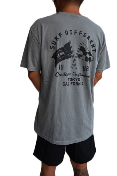 Original T-shirt [Checkers Flag] Sand stone