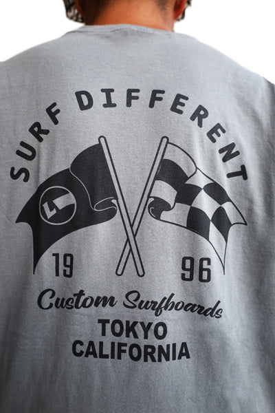 Original T-shirt [Checkers Flag] Sand stone