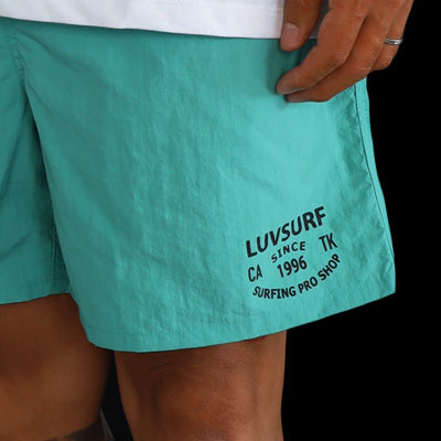 Original Nylon Shorts [SINCE] OCEAN GREEN