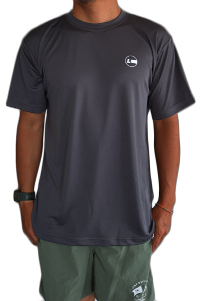 Hybrid Rashguard T-shirt / GUNMETAL Amphibious