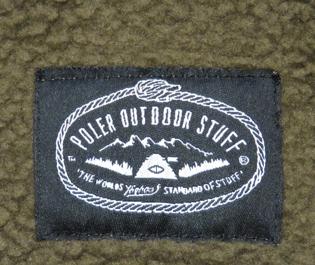“POLeR” CAMP SHERPA ANORAK – FOREST