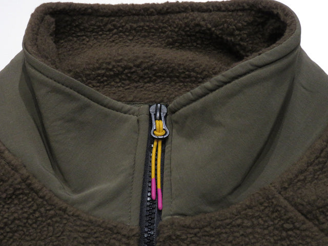 “POLeR” CAMP SHERPA ANORAK – FOREST