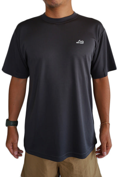 Hybrid Rashguard T-shirt / GUNMETAL Amphibious / M size